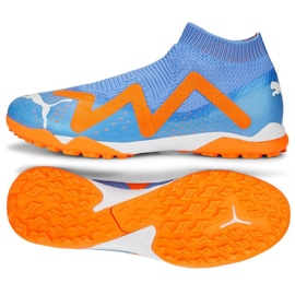 Puma Future Match Ll Tt M 107178 01 sko blå kobber
