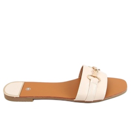 Galleri Beige dametøfler