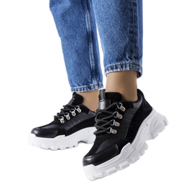 Sorte chunky sneakers