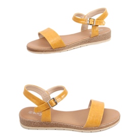 BM Mervat Yellow damesandaler gul