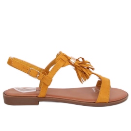 BM Bayles Gule damesandaler