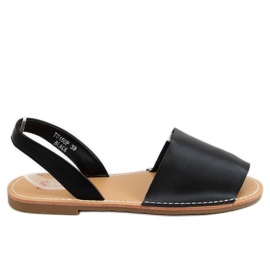 BM Sloan Black sandaler til kvinder sort