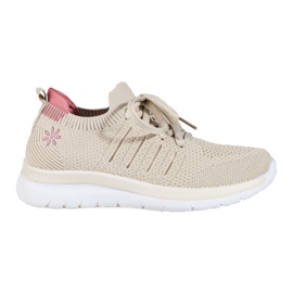 Klassiske sportssko T.Sokolski beige med snøre
