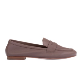 Marco Shoes Uforede loafers brun