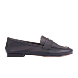 Marco Shoes Uforede loafers sort