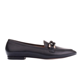 Marco Shoes Udsmykkede loafers sort