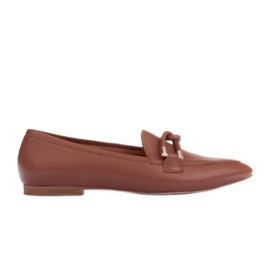 Marco Shoes Udsmykkede loafers brun