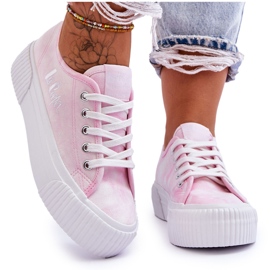 Platform Sneakers Lee Cooper LCW-23-31-1781L Pink lyserød