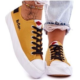Lee Cooper LCW-23-44-1649L Damesneakers Gul