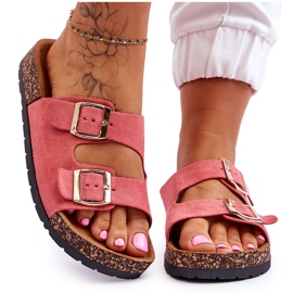 Cortina Pink slip-on sandaler til kvinder lyserød