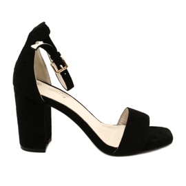 Evento Sandaler på hæl sorte 23SD35-5560