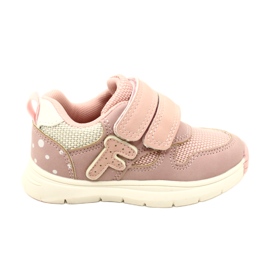 Evento Velcro-sportssko til piger 23DZ23-5917 pink hvid
