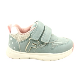 Evento Pigeres sportssko til velcro 23DZ23-5917 Blue blå