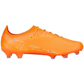 Puma Ultra Ultimate FG/AG M 107163 01 fodboldsko orange appelsiner og røde