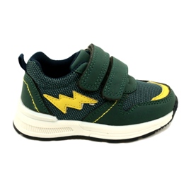 Evento Drenge sportssko til velcro 23dz23-5916 grøn