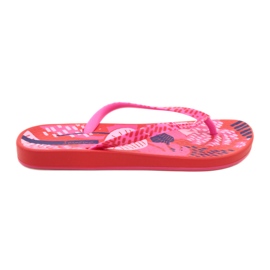 Flip-flops til kvinder Ipanema Anat Nature VII FEM 83325 AI822 rød og pink lyserød