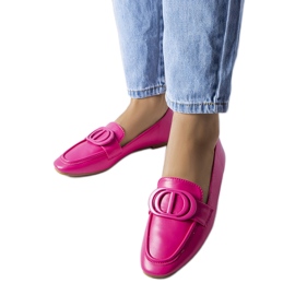 Pink loafers med spænde fra Poissonnier lyserød