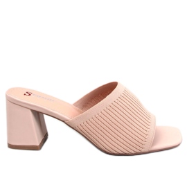 Greet Beige sandaler med hæl