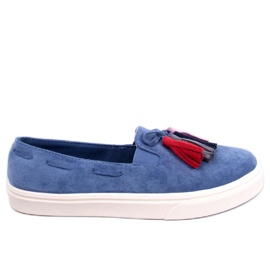 BM Forårssneakers med kvaster fra Salma Jeans blå
