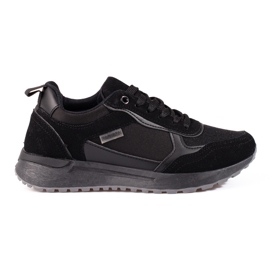 Shelovet sneakers i sort ruskind til kvinder