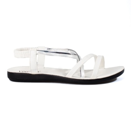 Vinceza hvide sandaler til kvinder