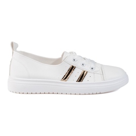 Dame sportssko Shelovet hvide sneakers