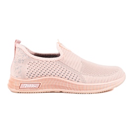 SHELOVET Lette dame-tekstil sportssko pink T.Sokolski lyserød