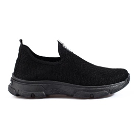 Shelovet sorte slip-on sportssko