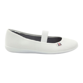 Hvide kvinders sneakers Befado 493Q003 hvide