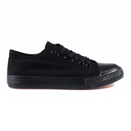 Klassiske sorte Shelovet sneakers til kvinder