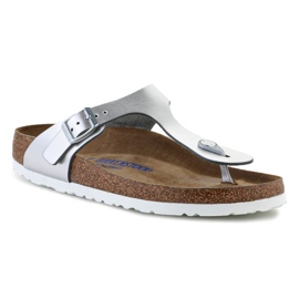 Brinkenstock Birkenstock Giizeh Sølv Flip Flops W 1003675