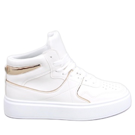 Erva White high-top sneakers hvid