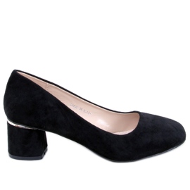 Seastar Chelsea Black Round Toe Pumps sort