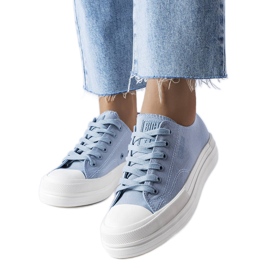Blå sneakers Big Star LL274971