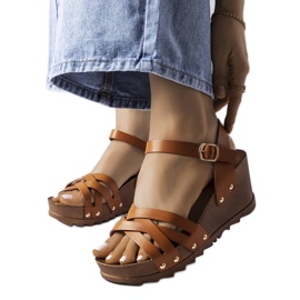 BM Brune kilesandaler fra Audric