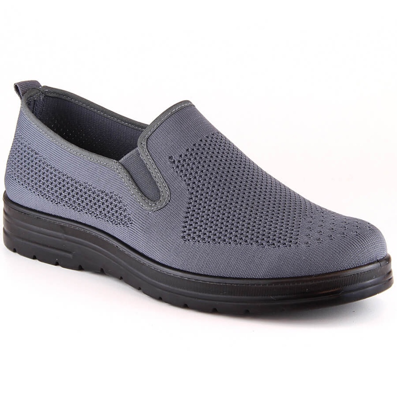 Grey News 1022 slip-on sko til mænd grå