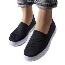 PA1 Sorte slip-on sneakers fra D'Aubigné