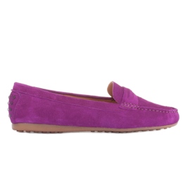 Marco Shoes Fuchsia loafers lyserød