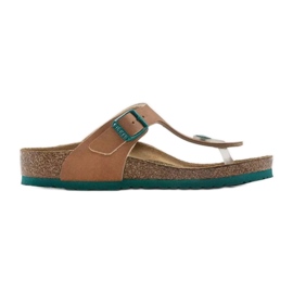 Birkenstock Gizeh Bs Jr 1024337 hjemmesko brun