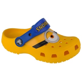 Crocs Fun Lab Classic I Am Minions Toddler Clog 206810-730 flip-flops gul