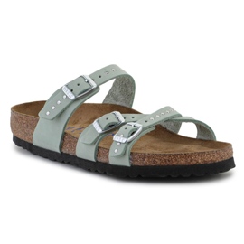 Birkenstock Franca injicerede nitter Matcha hjemmesko W 1024267 grøn