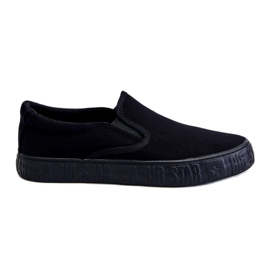 Damesneakers Slip-On Big Star LL274392 Sort
