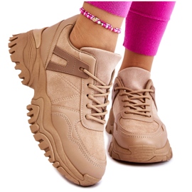 PG1 Moderigtige sportssko sneakers Beige Frezio