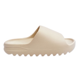 PS1 Moderigtige Platform Hjemmesko Lys Beige Estella