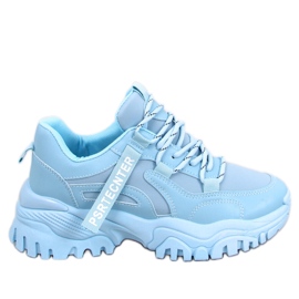 BM Bains Blue wedge sneakers blå