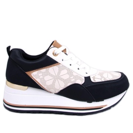 Greer Black wedge sneakers sort