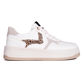 Shelovet chunky sål sneakers hvid