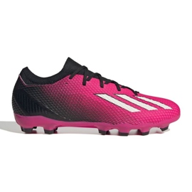Adidas X Speedportal.3 Mg M GZ2477 fodboldsko lyserød roser og lilla