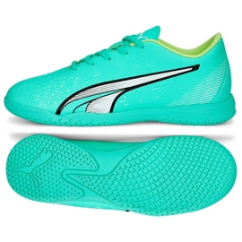 Puma Ultra Play It Jr 107237 01 fodboldsko grøn grøn