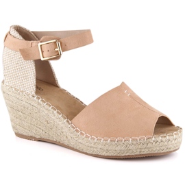 Dameespadriller eVento 4576 kilesandaler beige